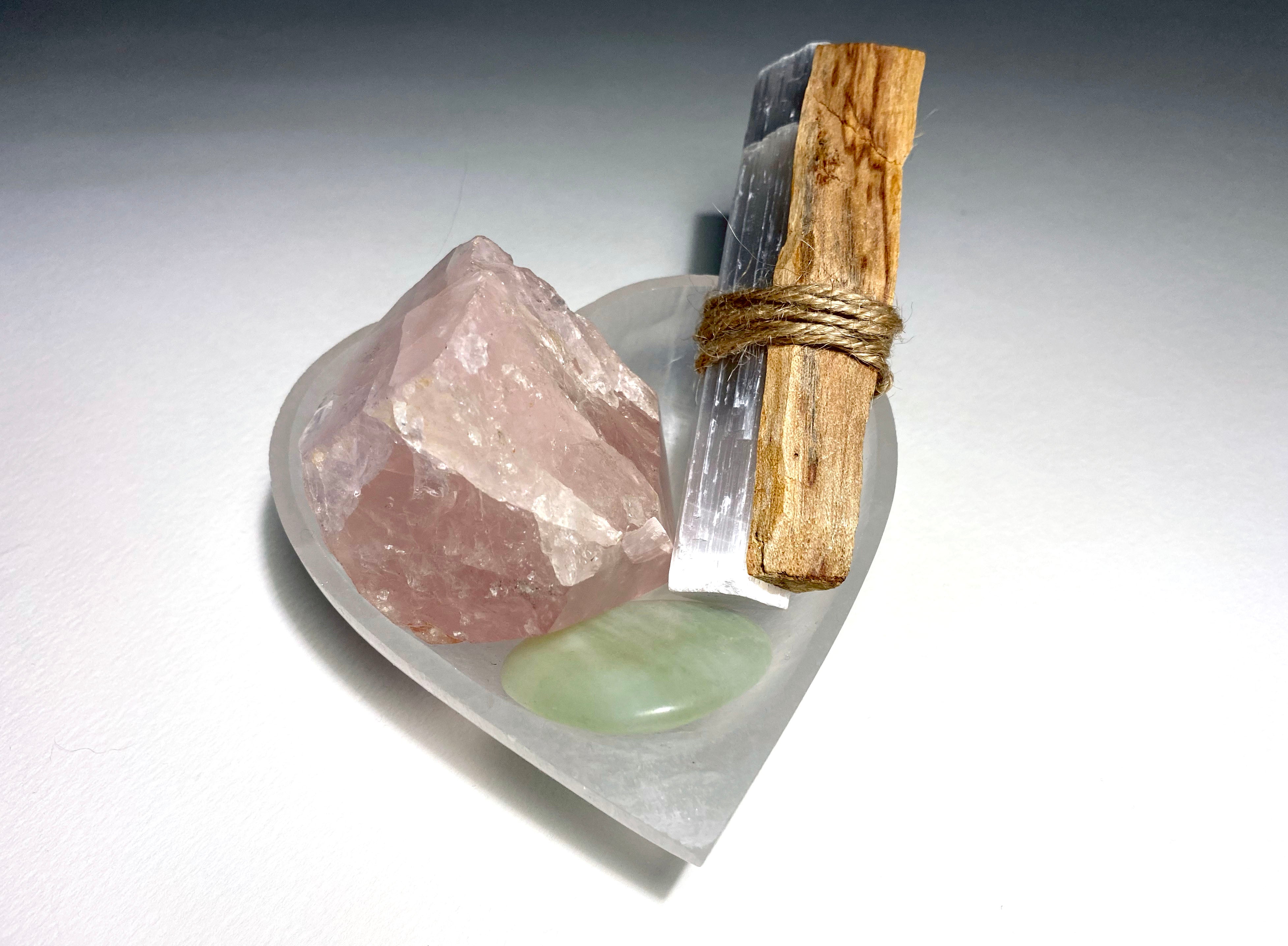 Heart Chakra Cleanse & Balance Crystal Kit